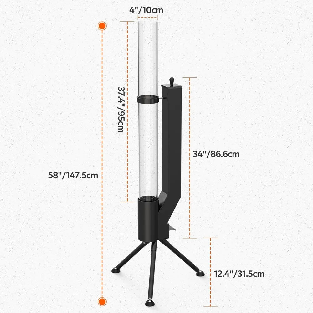 58" Portable Pellet Heater