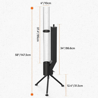 58" Portable Pellet Heater