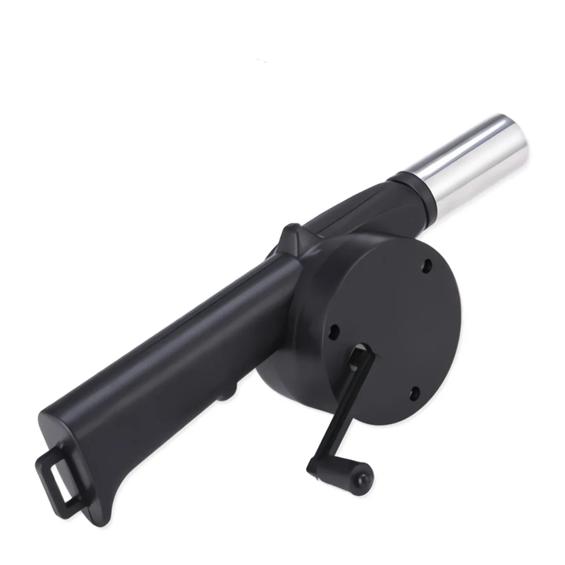 Hand-Crank BBQ Air Blower – Mini Portable Fire Bellows Fan for Grill, Camping & Outdoor Cooking