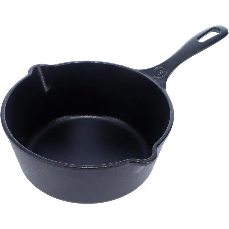 3QT Cast Iron Saucepan & Melting Pot